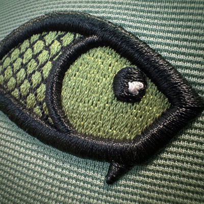 Casquette Hotspot Design Minimal Carp Green - description 02