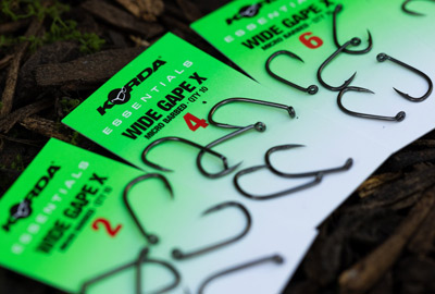 Hameçon Korda Essentials Wide Gape X Sans Ardillon (par 10) - description 05