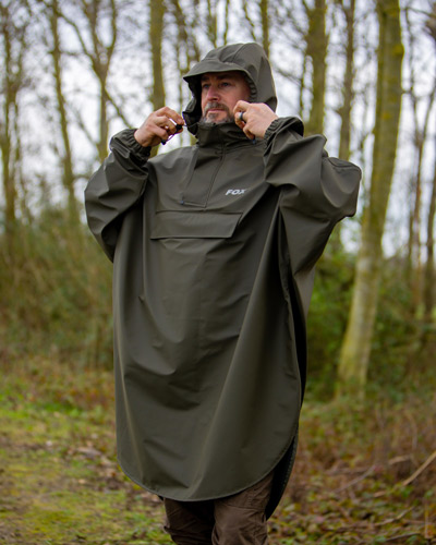 Poncho Fox Khaki - description 03