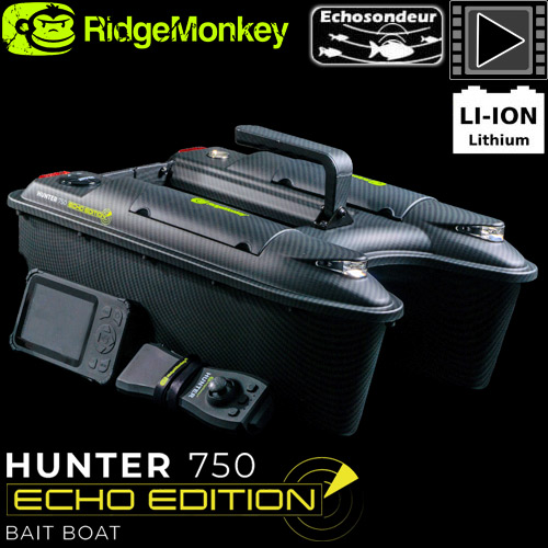 Barchino RidgeMonkey Hunter 750 Echo Bait Boat