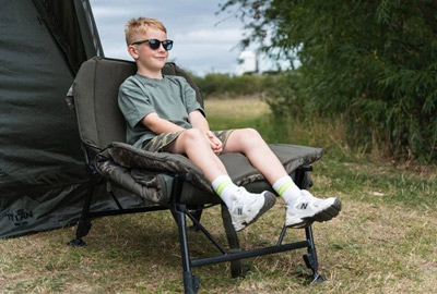 Bed Chair Nash Indulgence Junior SS Camo 4 pieds 4 saisons - description 05