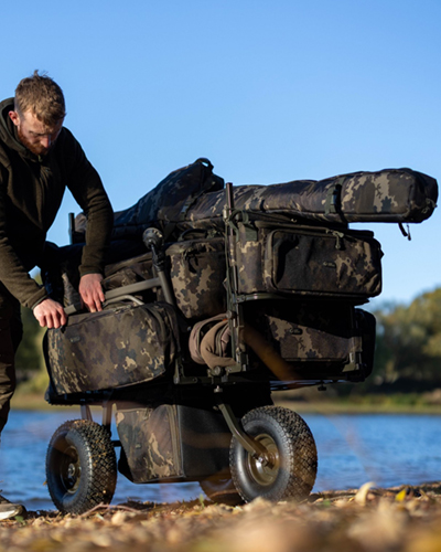 Sacoche Carp-Porter Side Bar Bags Large Dark Kamo - description 02