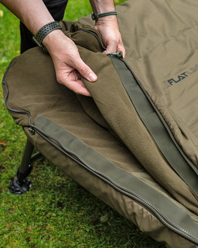 Bed Chair Fox Flatliner X MF Sleep System 8 pieds 5 saisons - description 21