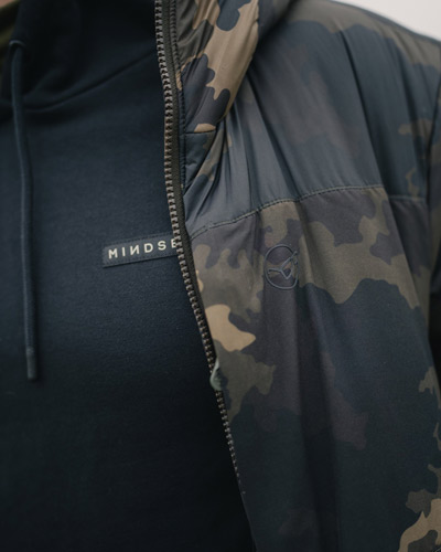 Veste Korda Insulated Hooded Jacket Dark Kamo - description 07