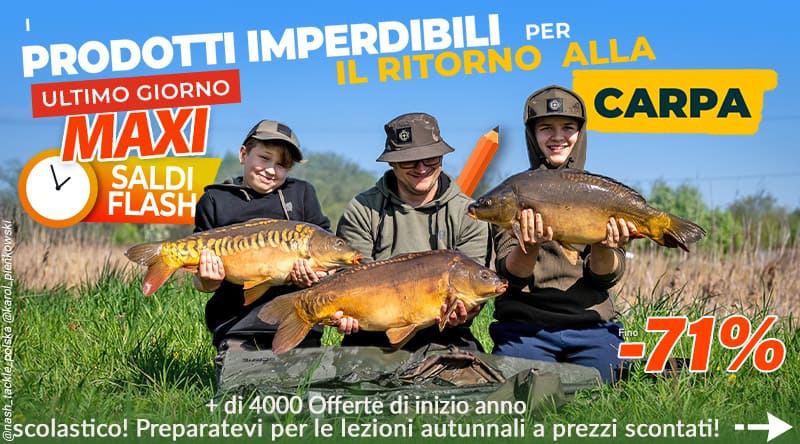 È tornato a scuola per le carpe