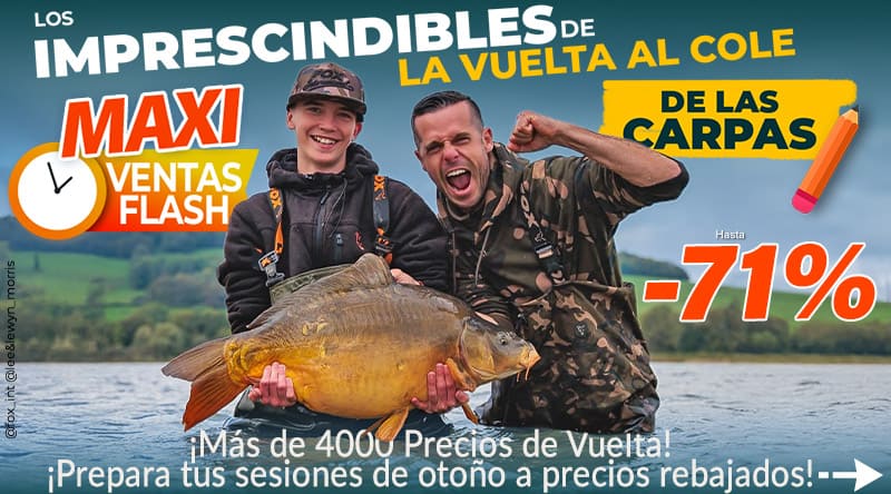 Es hora de volver al cole para las carpas.