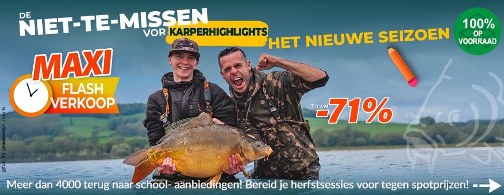 Het is weer tijd voor de karpers om naar school te gaan