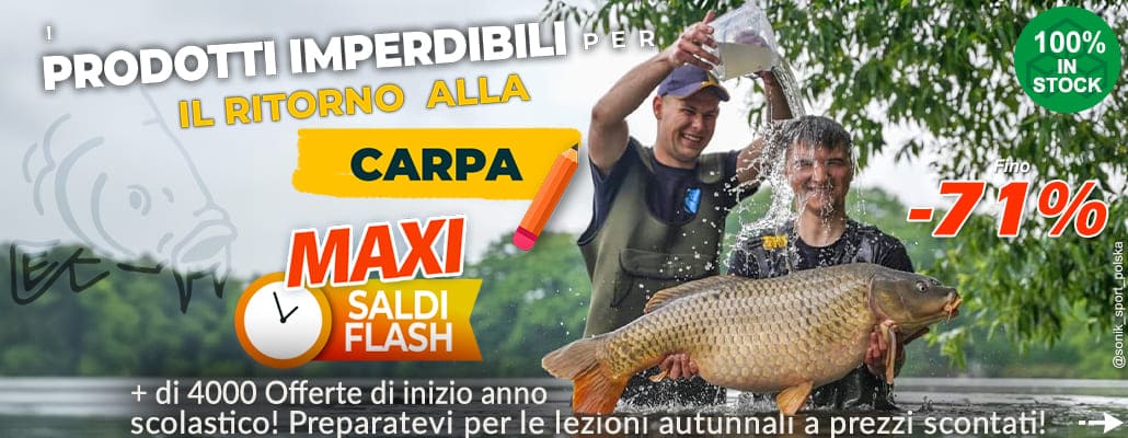 È tornato a scuola per le carpe