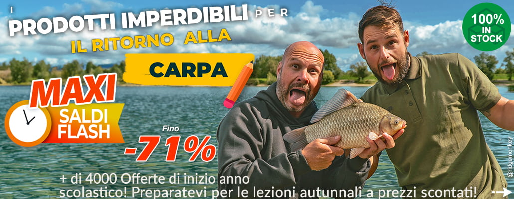È tornato a scuola per le carpe