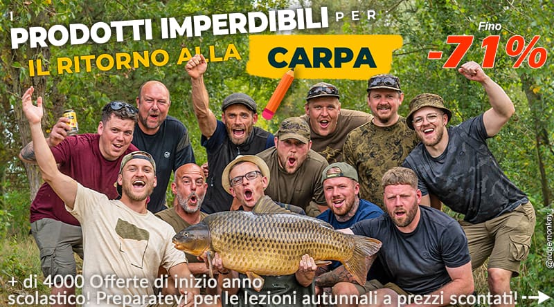 È tornato a scuola per le carpe